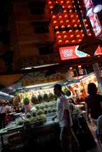 Durian Stall on Jalan Alor